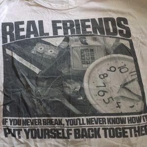 Real Friends band shirt